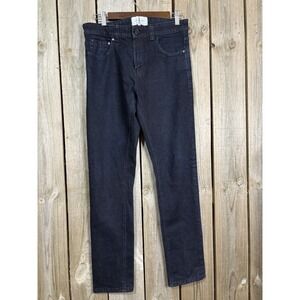 Men's Jasper Conran Dark Wash Straight Leg Jeans‎ Size 32R Cotton Blend Classic